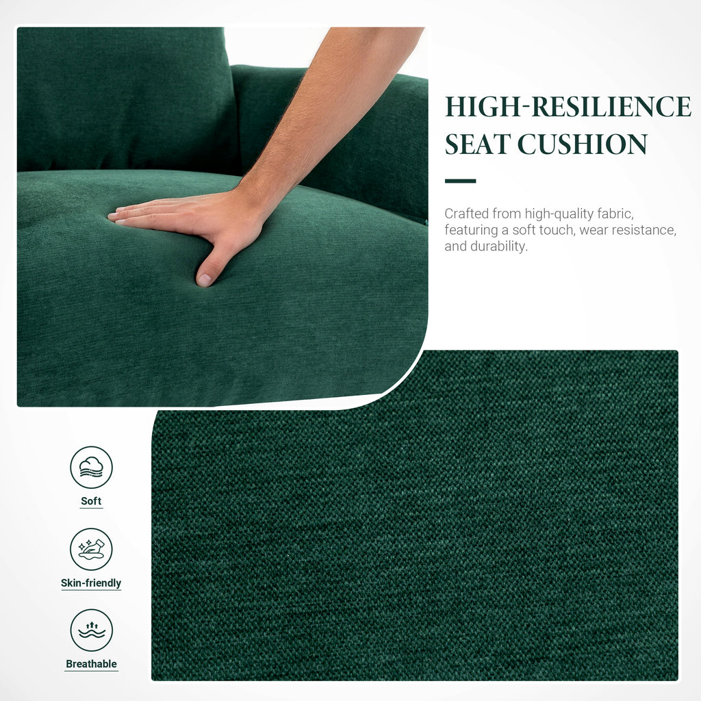Iron-Frame Relaxation Chair ACS-04 Green