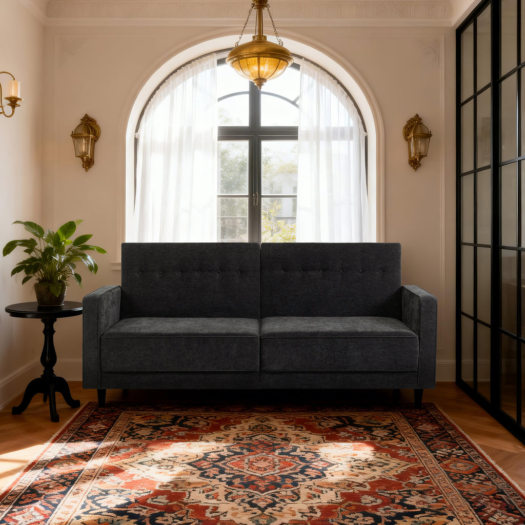 Adjustable Recliner Sofa Bed FS-01 Black