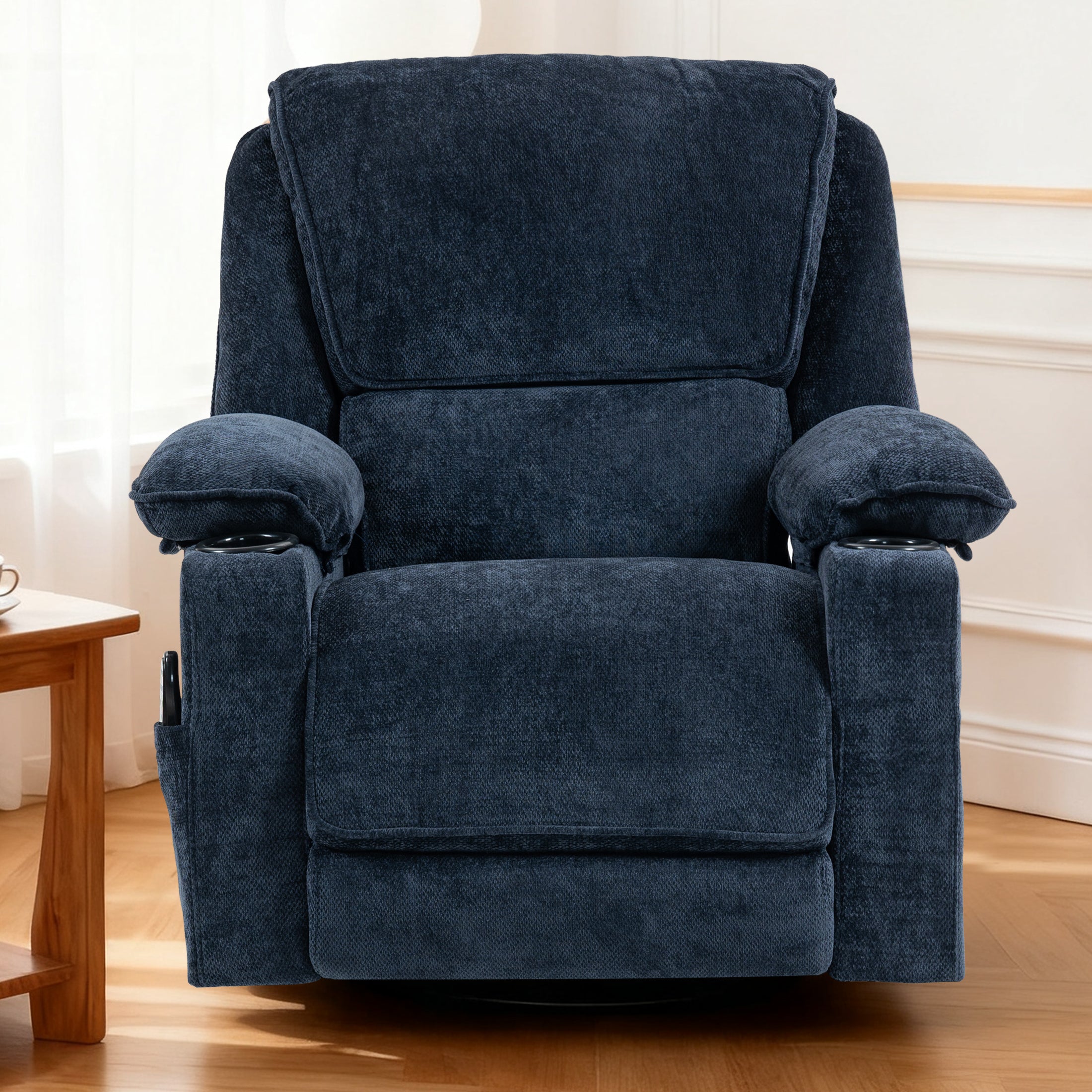 Manual Recliner HO-01 Navy Blue