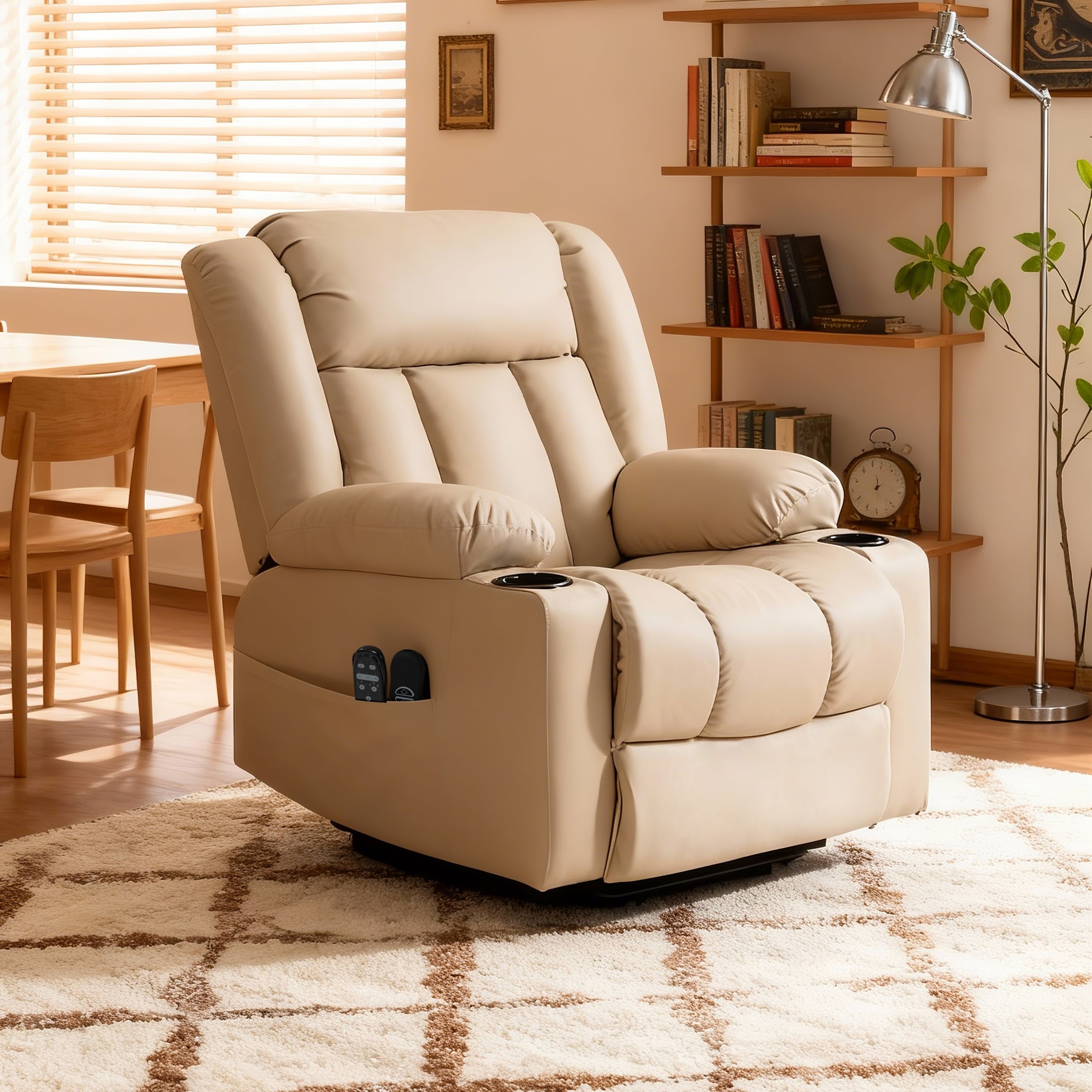 Electric Lift Recliner ES-02 PU Beige