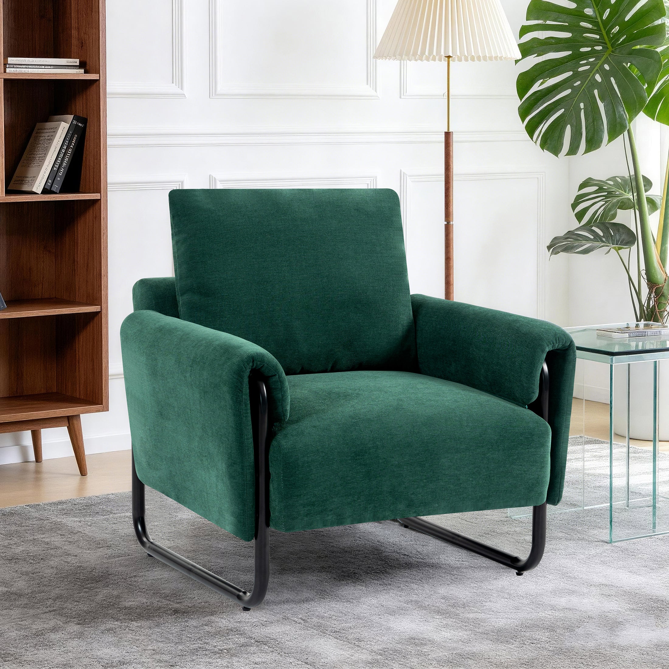 Iron-Frame Relaxation Chair ACS-04 Green