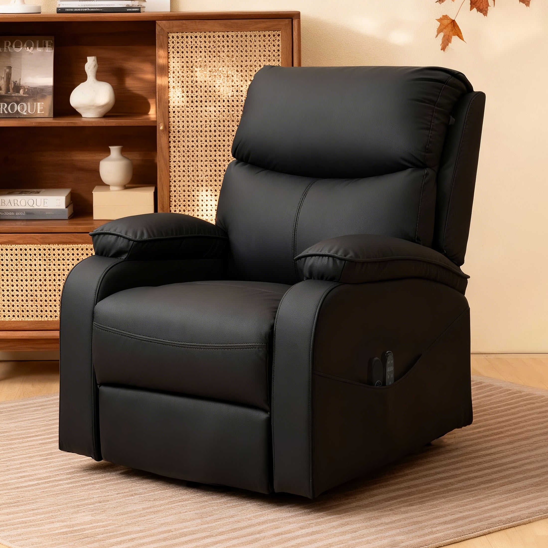 Electric Lift Massage Recliner ES-03 Black