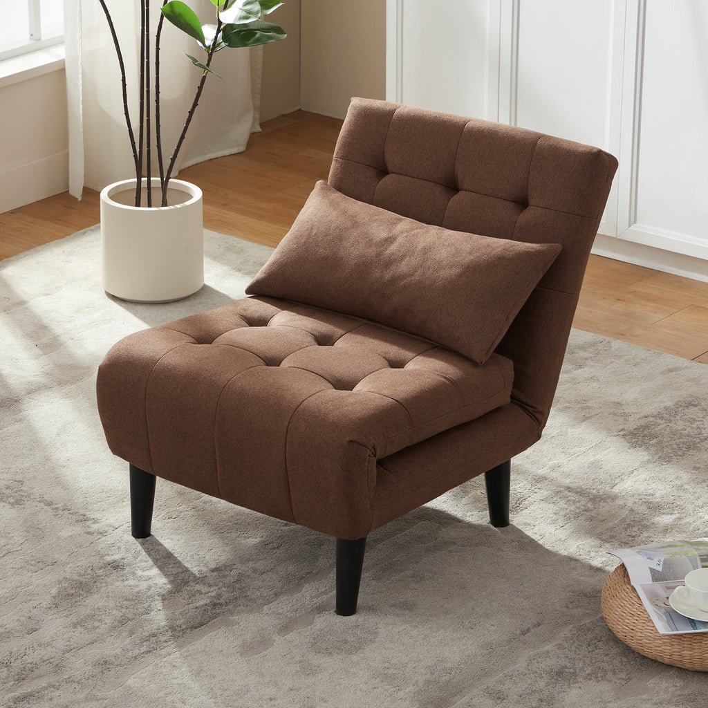 Single-Person Folding Sofa Bed CCS-01 Brown