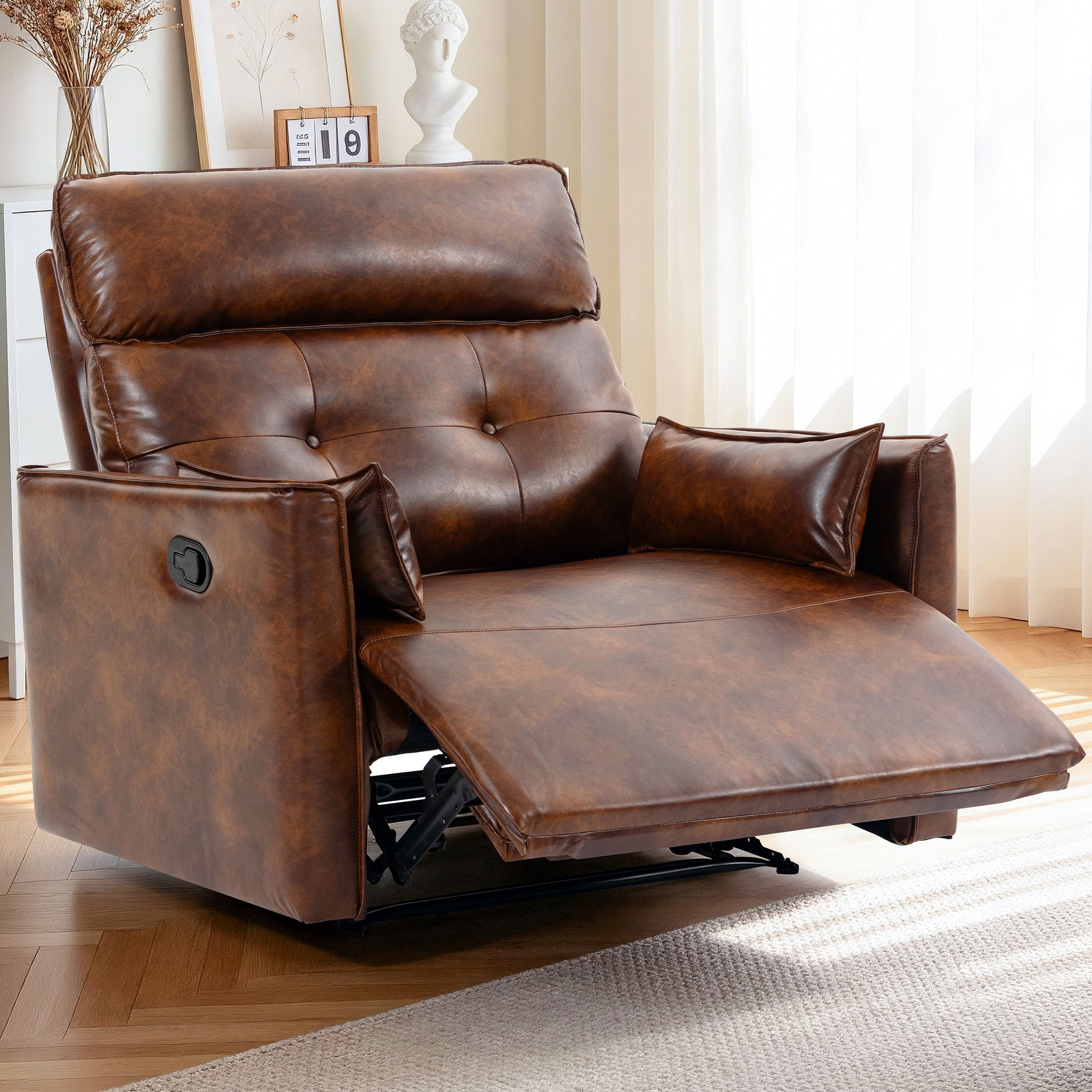 Culect Oversized Recliner Chair NHOW-01 Brown
