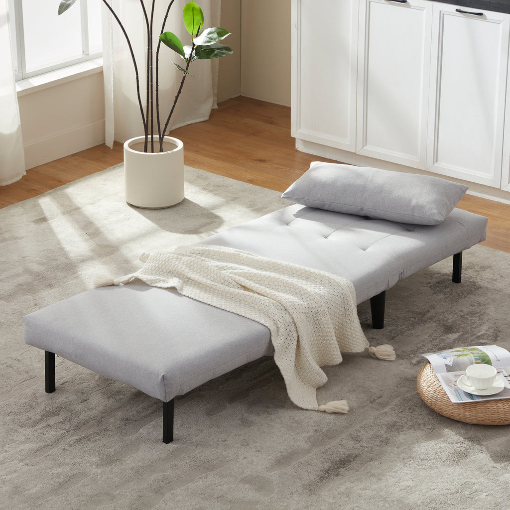 Single-Person Folding Sofa Bed CCS-01 Gray