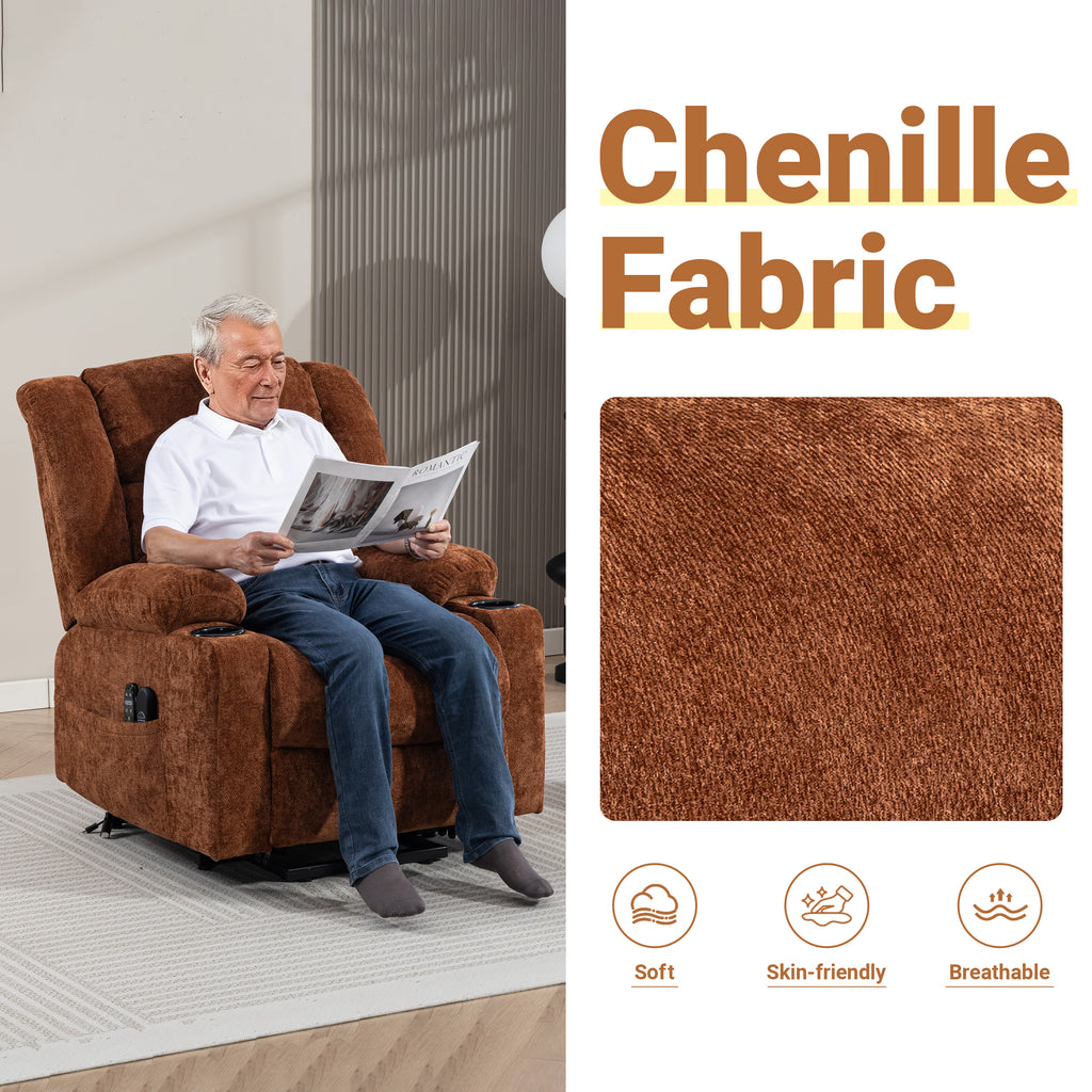 Electric Lift Recliner ES-01 Brown