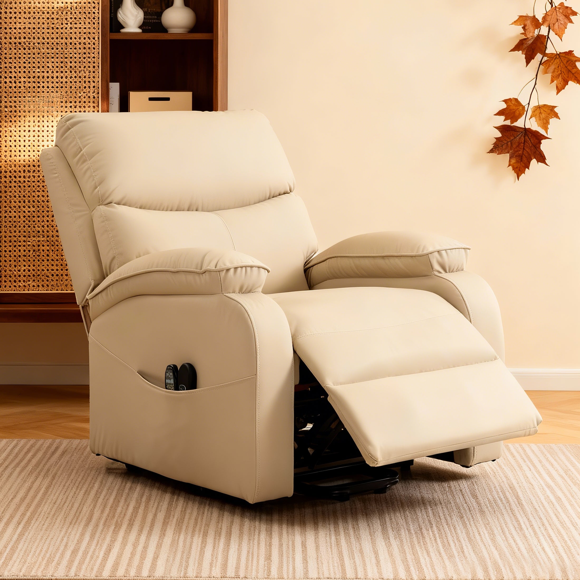 Electric Lift Massage Recliner ES-03 Beige