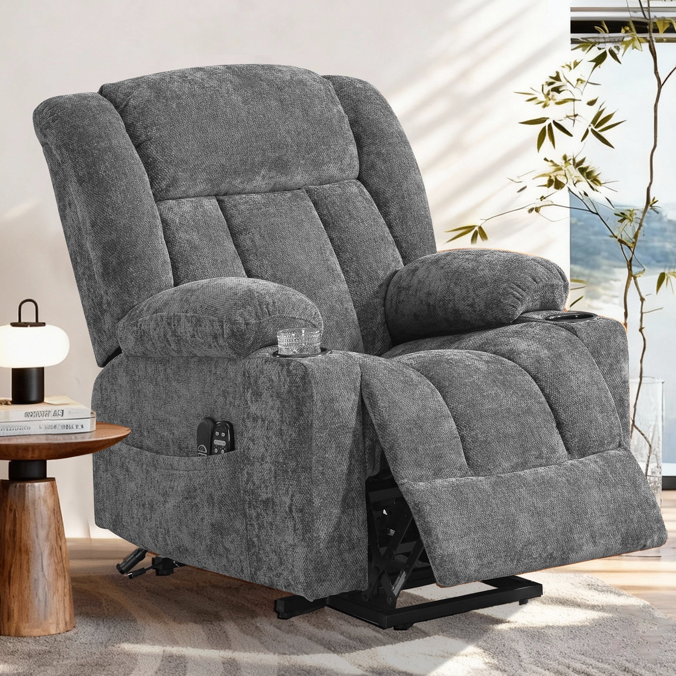Electric Lift Recliner ES-01 Gray