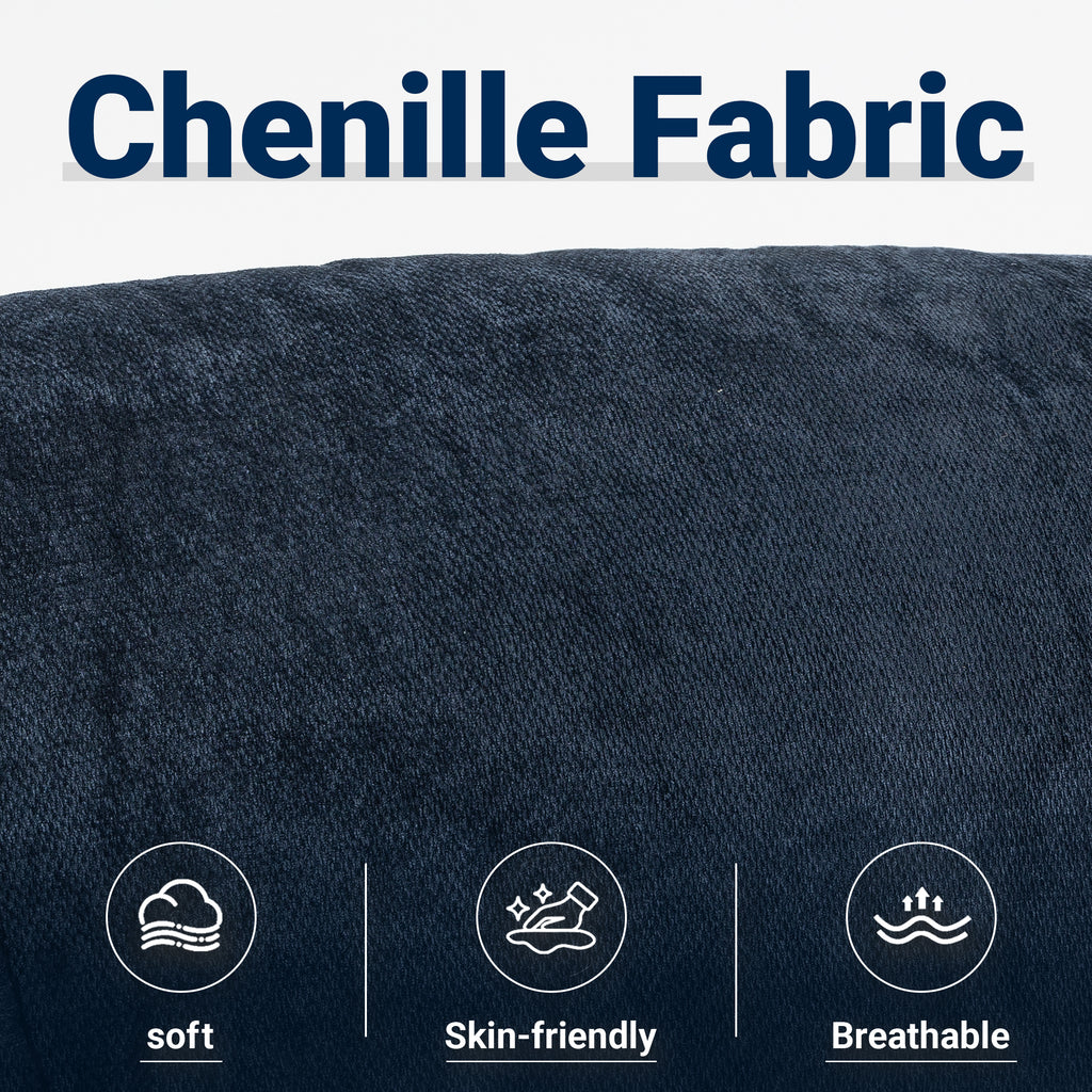 Manual Recliner HO-01 Navy Blue