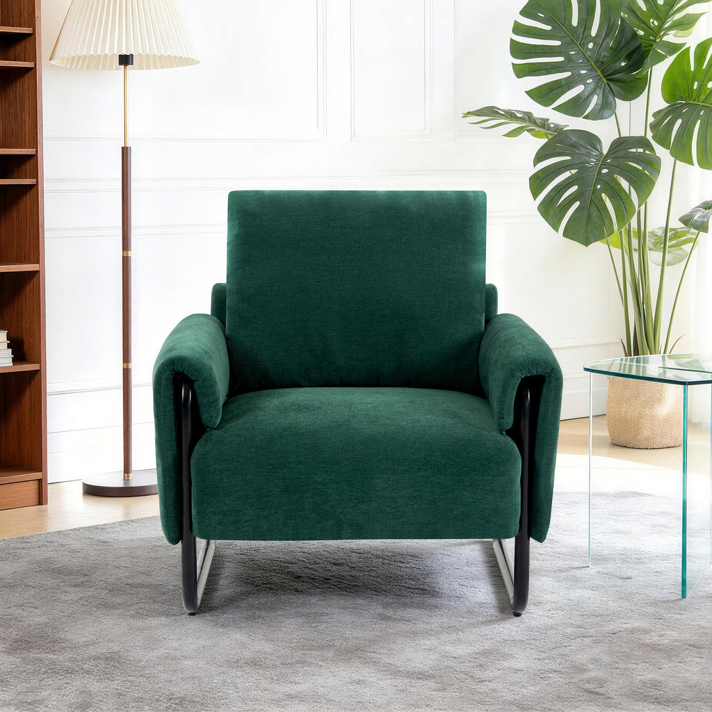 Iron-Frame Relaxation Chair ACS-04 Green