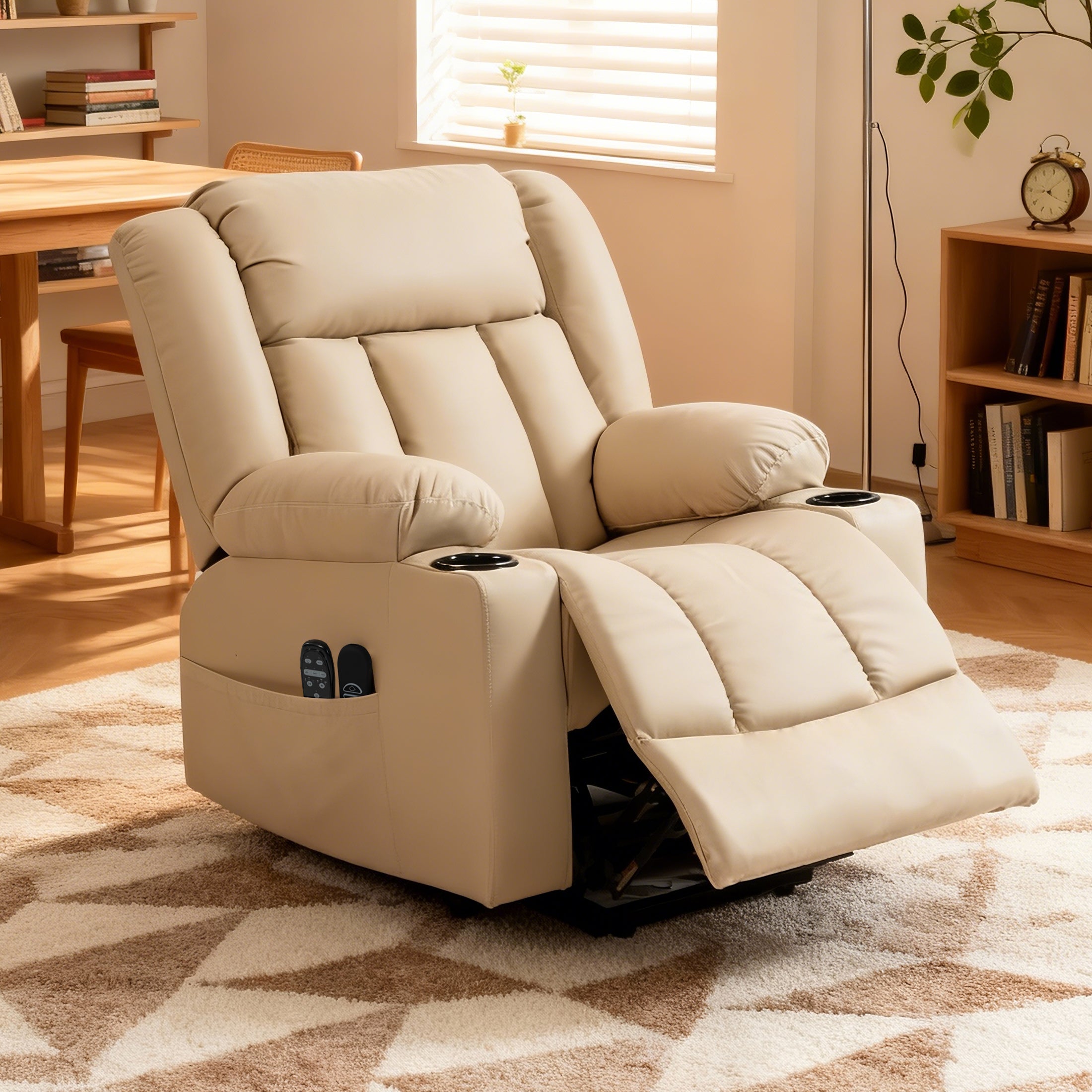 Electric Lift Recliner ES-02 PU Beige