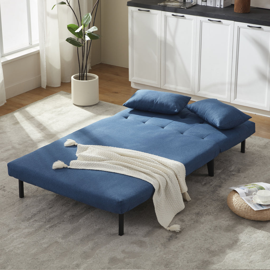 Two-Person Folding Sofa Bed CCD-01 Blue