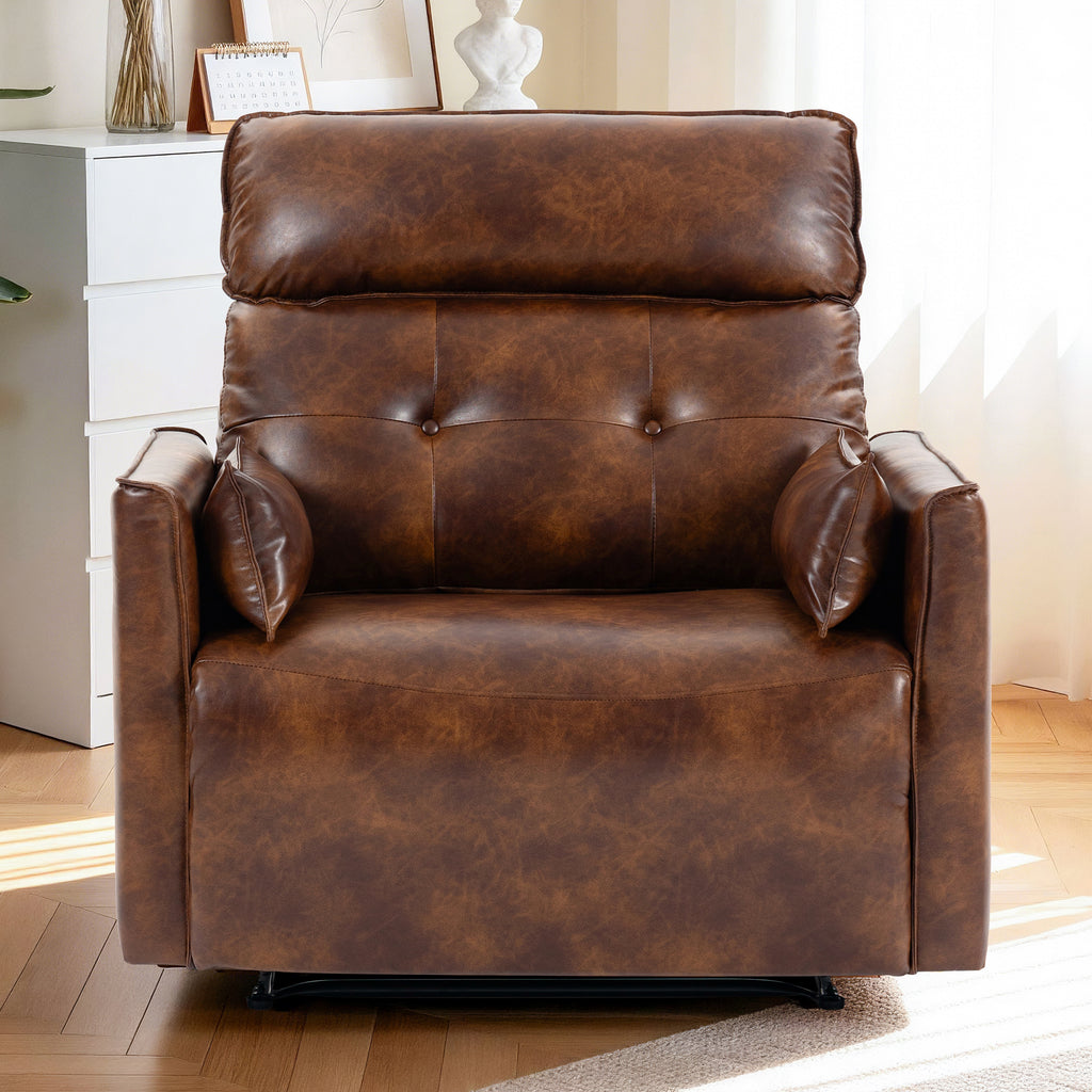 Culect Oversized Recliner Chair NHOW-01 Brown