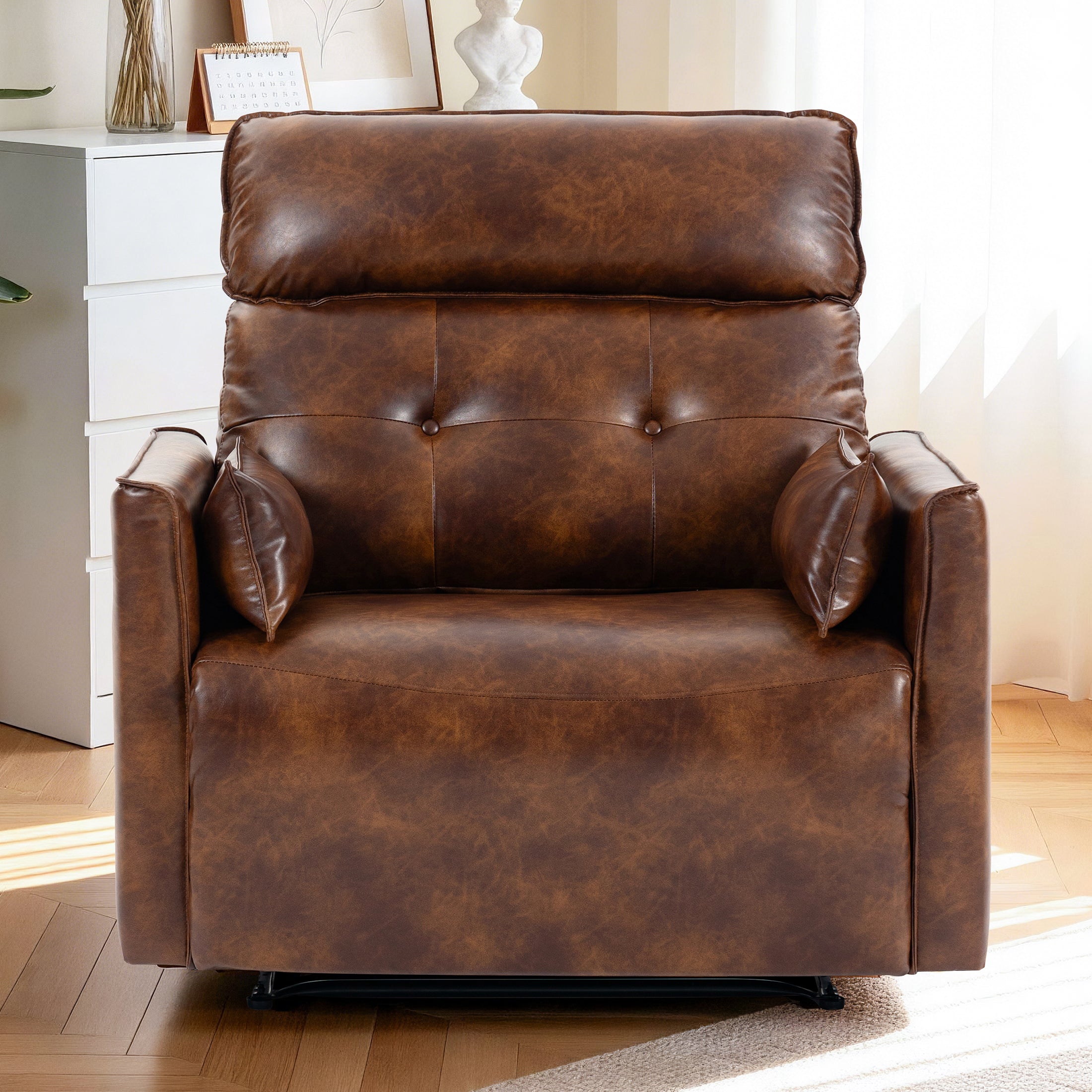 Culect Oversized Recliner Chair NHOW-01 Brown