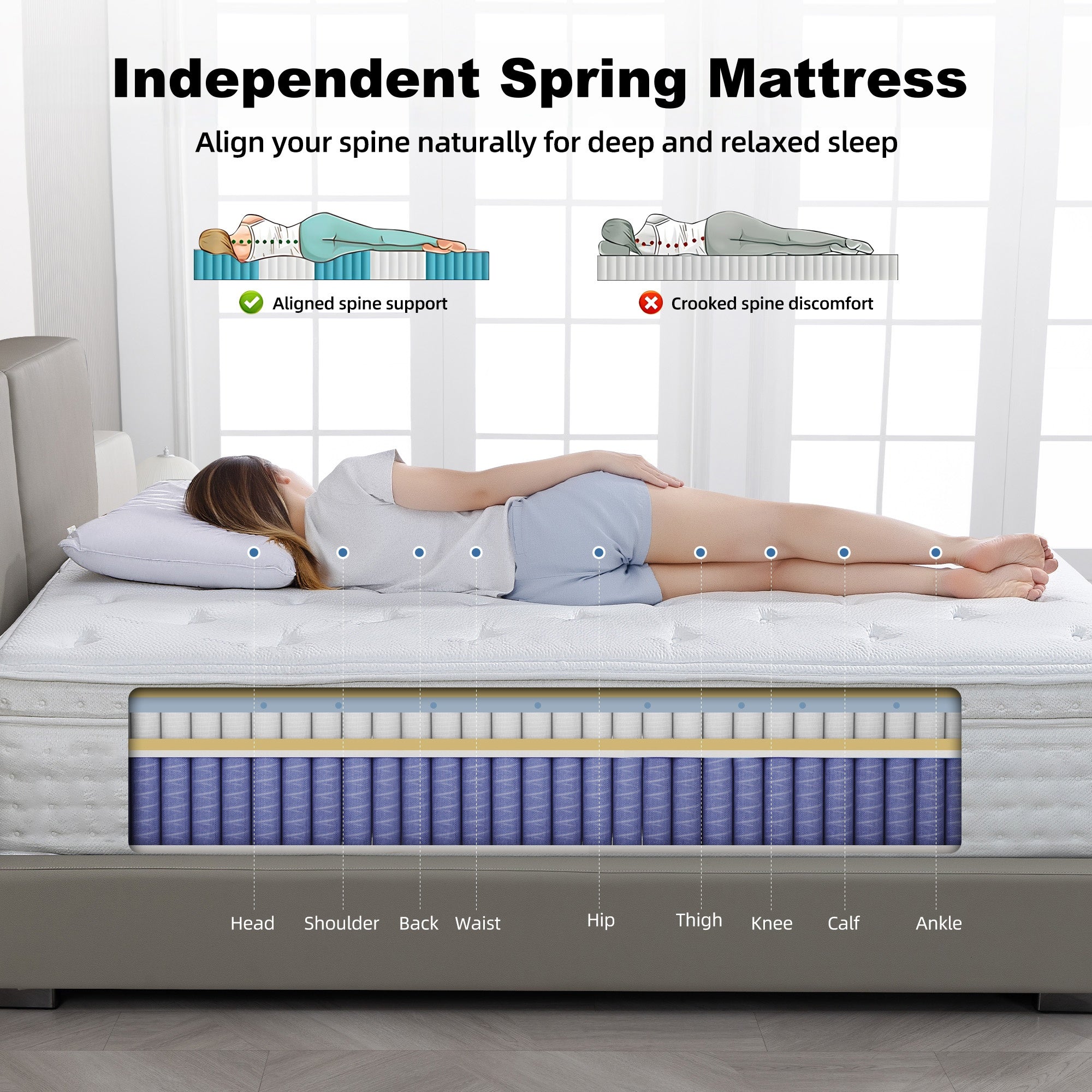 13.5 Inch Hybrid Mattress