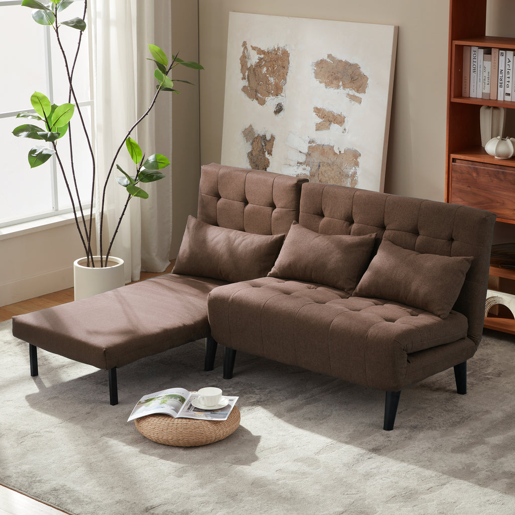 Two-Person Folding Sofa Bed CCD-01 Brown