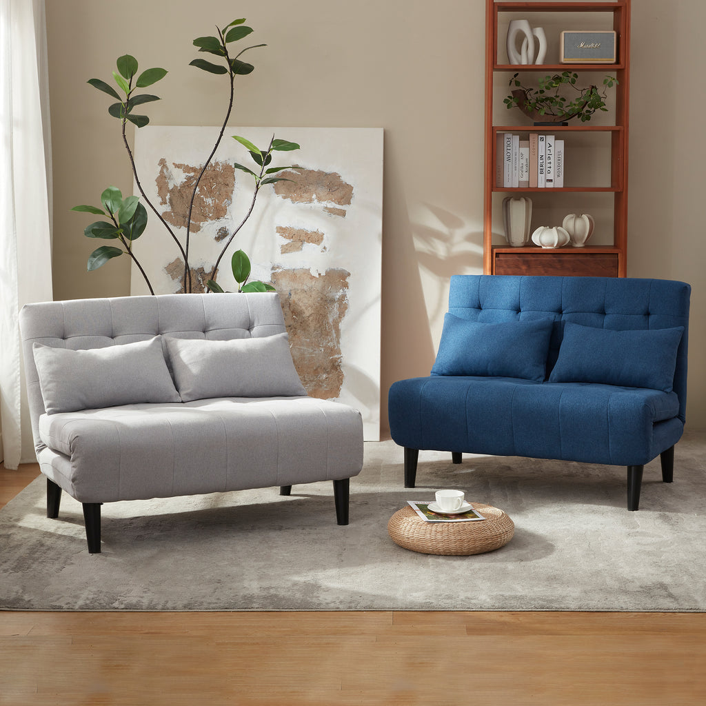 Two-Person Folding Sofa Bed CCD-01 Gray