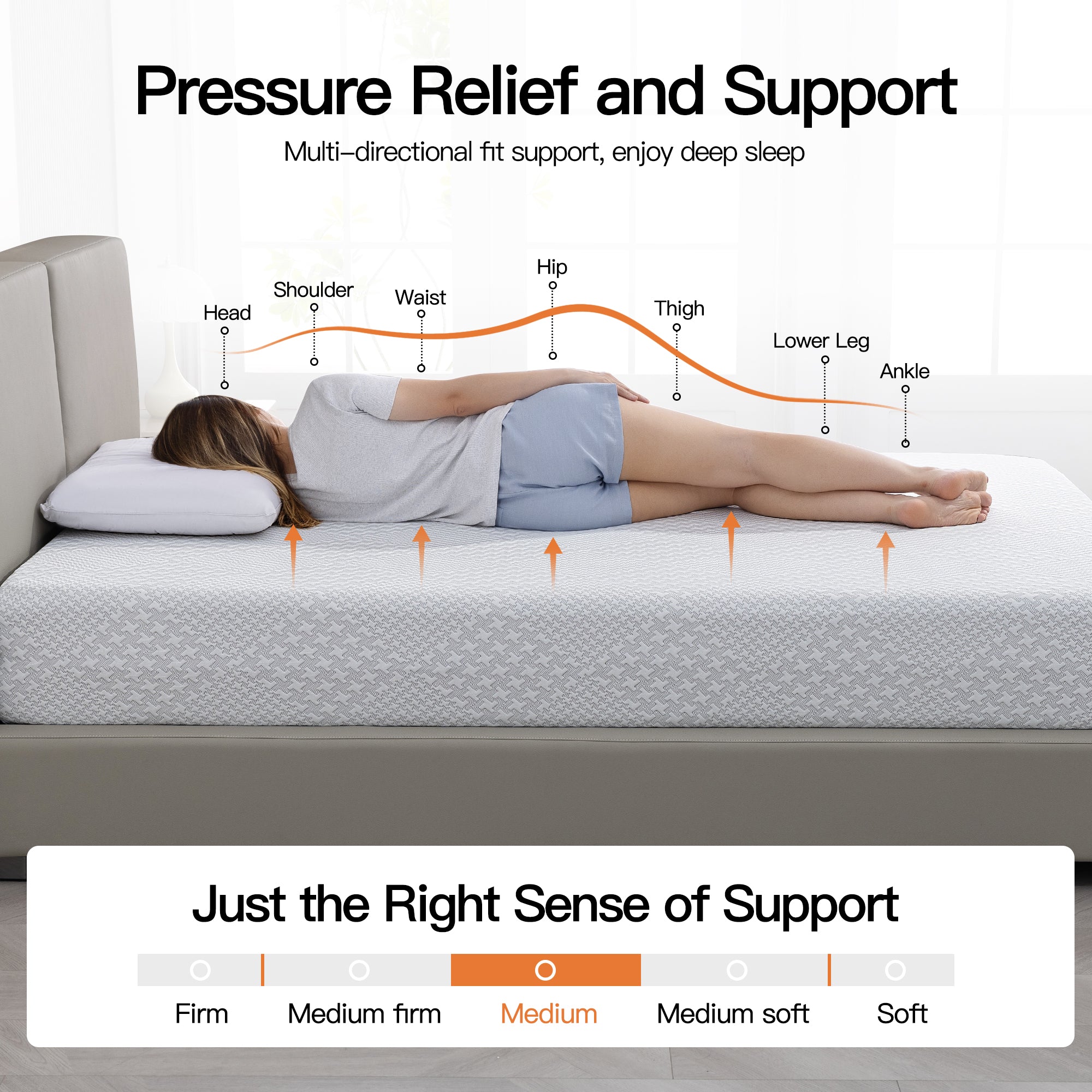 10 Inch Memory Foam Mattress