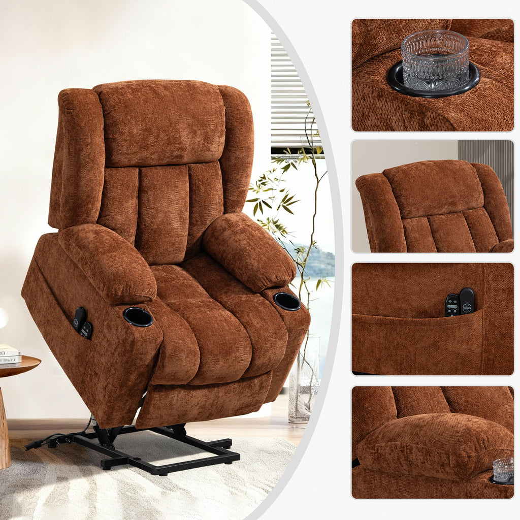 Electric Lift Recliner ES-01 Brown
