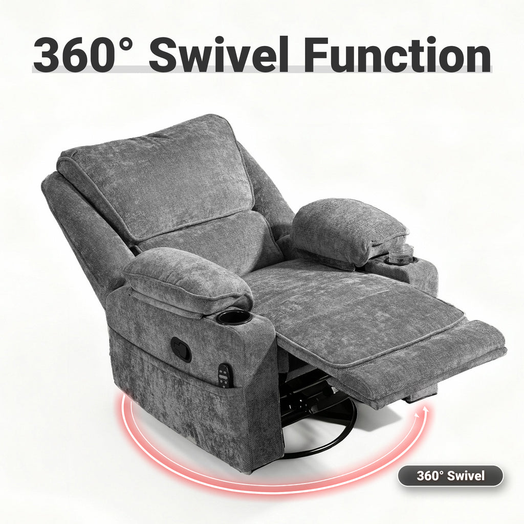 Manual Recliner HO-01 Gray