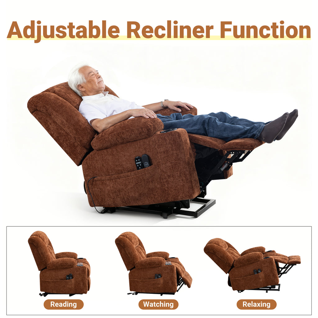Electric Lift Recliner ES-01 Brown