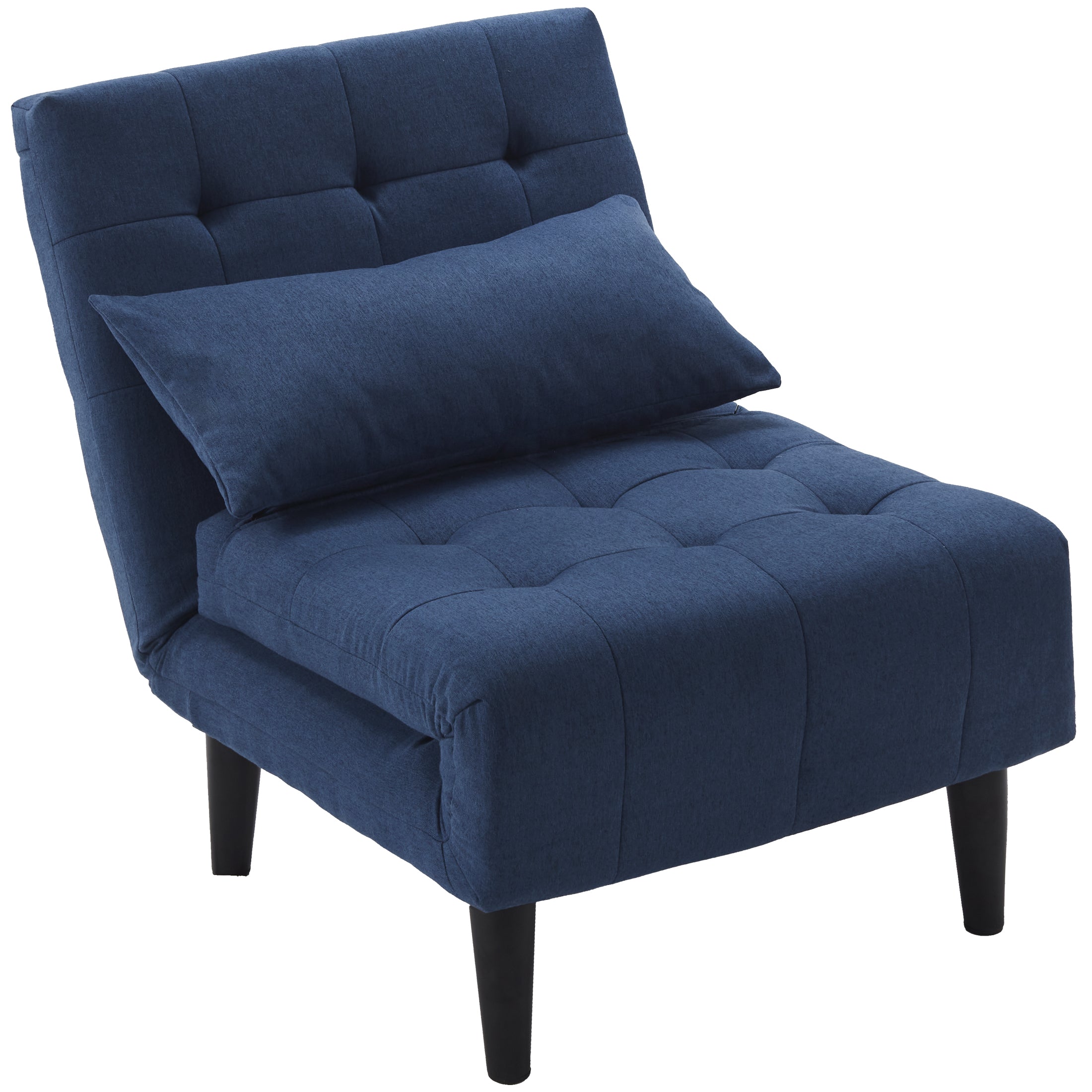 Single-Person Folding Sofa Bed CCS-01 Blue
